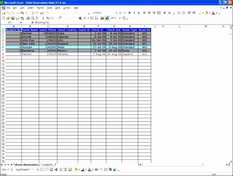 Excel template for making reservations for common utilities like boardroom. 9 Conference Room Schedule Template - SampleTemplatess ...