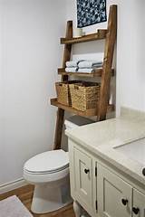 Pictures of Over Toilet Shelf Storage