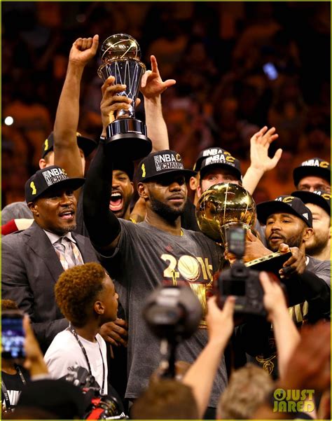 Lebron James Cries Gets Emotional After Nba Finals Win Video Photo Kevin Love