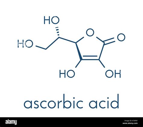Acido Ascorbico Estructura Química Imágenes Recortadas De Stock Alamy