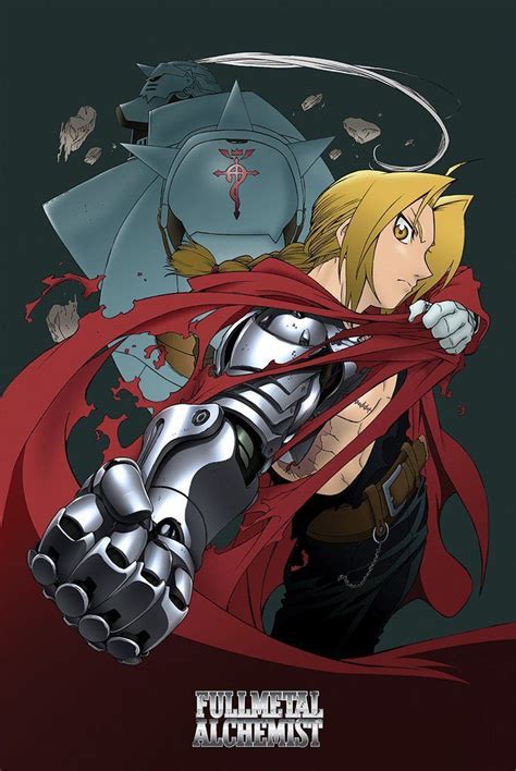 Fullmetal Alchemist Poster Edward Elric Personagens De Anime Animes