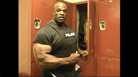 Ronnie Coleman Talks About His Job As A Policeman YouTube