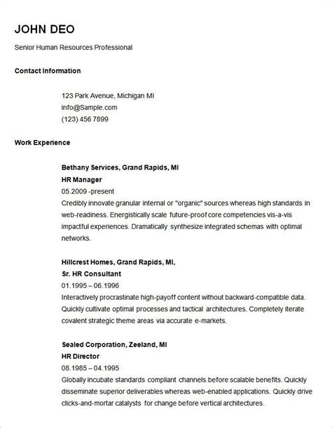 Learn how to clearly explain your skills and knowledge to potential employers. 70+ Basic Resume Templates - PDF, DOC, PSD | Free ...