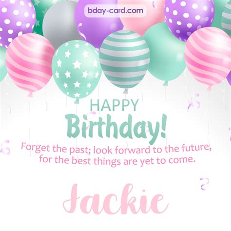 Birthday Images For Jackie 💐 — Free Happy Bday Pictures And Photos