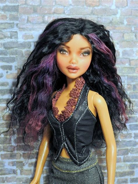 My Scene Nolee Barbie Doll Repaint Ooak Custom Repainted Etsy