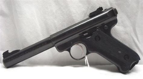 Ruger 22 Cal Long Rifle Mark Ii Target Pistol For Sale At Gunauction