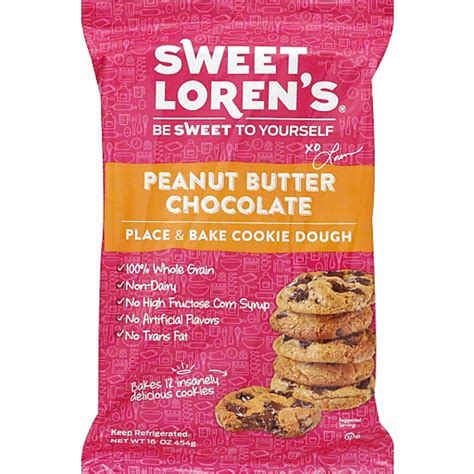 Sweet Lorens Cookie Dough Place And Bake Peanut Butter Chocolate