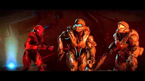 Halo 5 Guardians Master Chief Vs Locke Fight Scene Eng Youtube