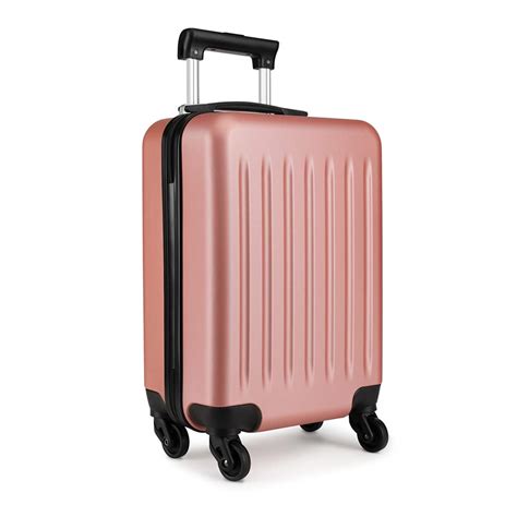 Buy 19 Inch Hard Shell Hand Luggage Suitcases With 4 Spinner Wheels