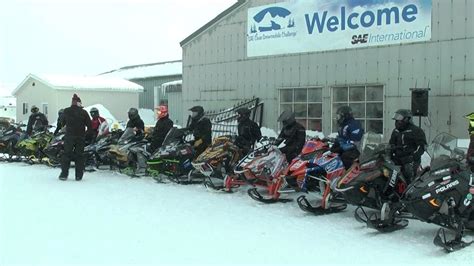 Trailblazing Snowmobile Innovation At Sae Clean Snowmobile Challenge