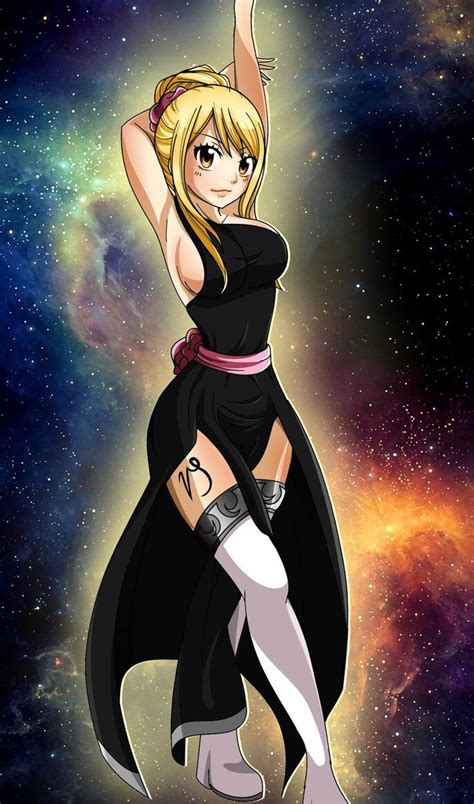 Fairy Tail Lucy Capricorn Star Dress Fairy Tail Lucy Fairy Tail
