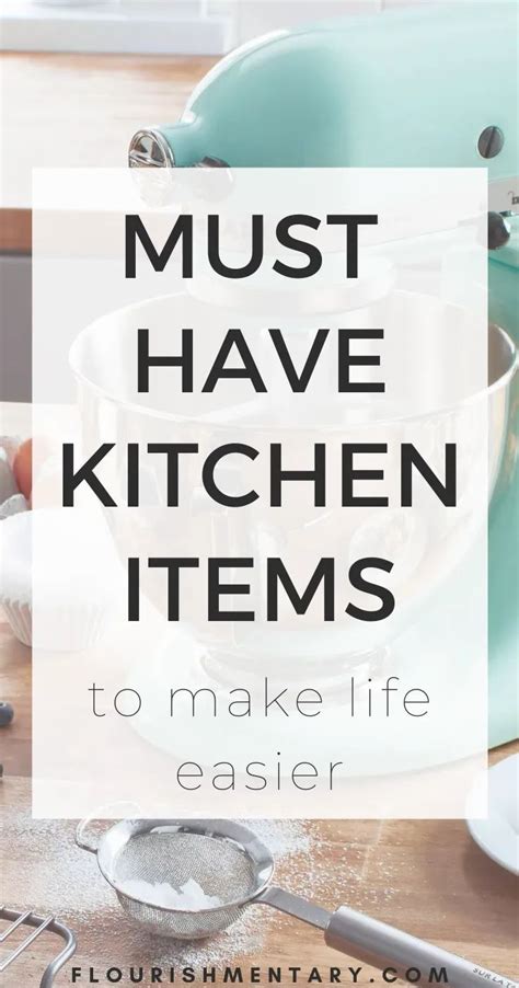 When I Invested In A Few Must Have Kitchen Items Life Got So Much