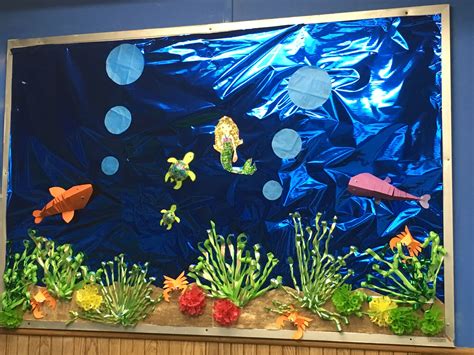 Classroom Decoration Under The Seaocean Bulletin Board Ozeankunst