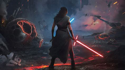 Rey Star Wars The Rise Of Skywalker 2019 New Hd Movies 4k Wallpapers Images Backgrounds