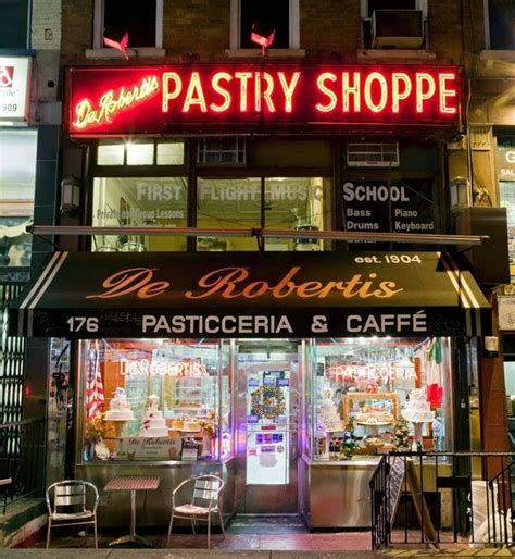 Ev Grieve Vintage Restaurant Shop Front Signage New York Night
