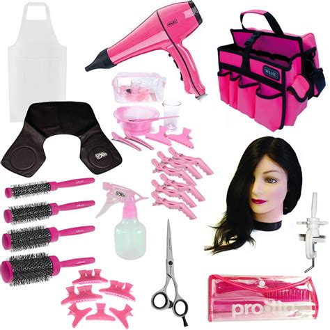 Complete Hairdressing College Kit Pink Coolblades Professional Hair