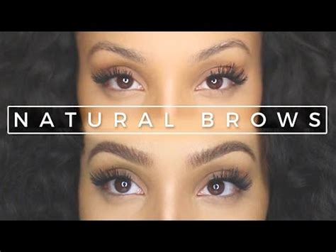 How To Make Eyebrows Look Natural With Makeup Saubhaya Makeup