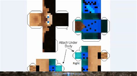 Minecraft ausmalbilder basteln, 2021 free download. Minecraft Papercraft - Skin Generator Tutorial [Deutsch ...