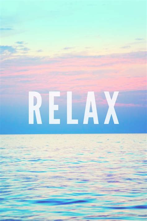 Download Relax Hd Wallpaper For Iphone Saying Quote Wallpapers For
