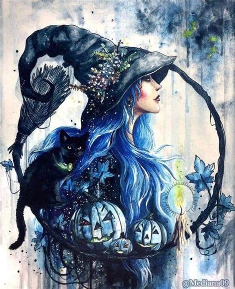 Pin By Ri Siksaisel Garcy On El Don Y El Poder Witch Painting Witch
