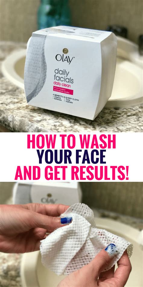 How To Wash Your Face The Best Cleansing Cloth With 4 In