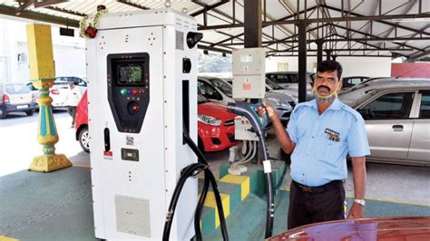 City gets first Electric Vehicle Charging Station - Star of Mysore