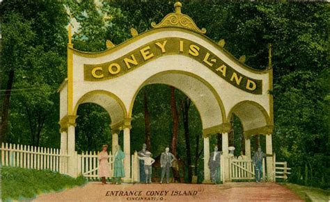 Entrance To Coney Island Coney Island Amusement Park Coney Island