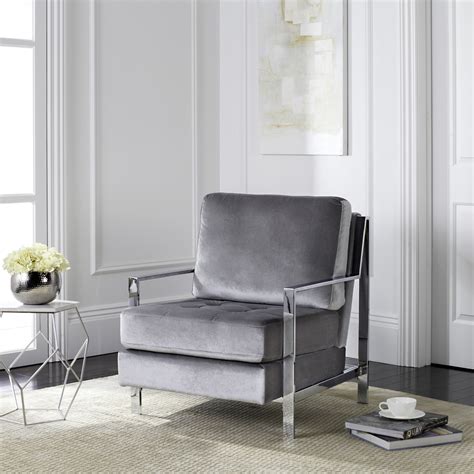 Accent chairs designed in the minimalist style place a higher emphasis on function rather than form. FOX6279C Accent Chairs - Furniture by Safavieh