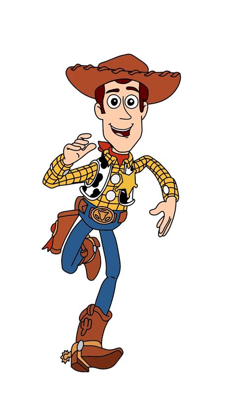 How To Draw Cartoon Woody From Toy Story Draw Easy