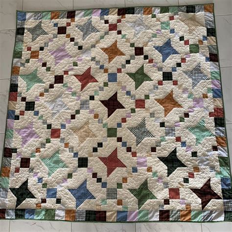 Quilting Land Fettered Friendship Stars Quilt