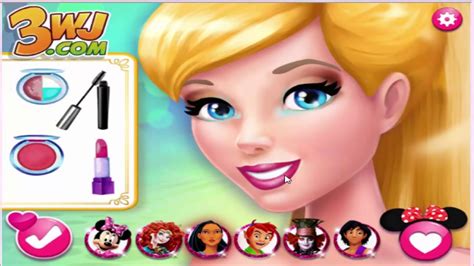 Disney Princess Games Cinderella Disney Fan डिज्नी राजकुमारी खेल सिंड्रेला डिज्नी फैन Youtube