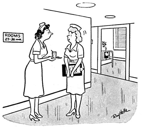 Cartoons Nurse Mirth The Saturday Evening Post