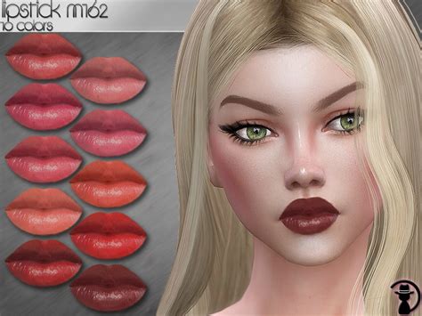The Sims Resource Lipstick M162 By Turksimmer Sims 4 Downloads