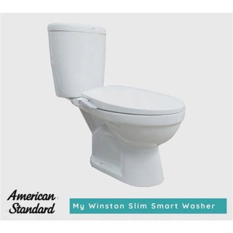 Jual Kloset Duduk My Winston Dual Flush Slim Smart Washer American