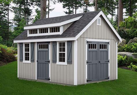 Storage sheds can vary greatly as they can be made from a number of materials such as wood, vinyl and metal. A-Frame Wooden Storage Sheds For Sale | View All Our Styles!