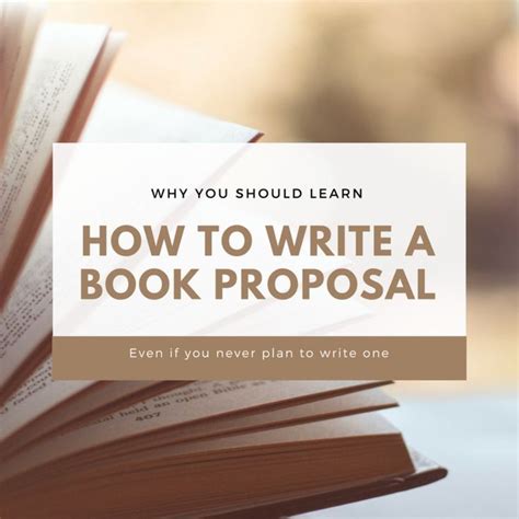 How To Write A Book Proposal And Why You Should Read This Whether You