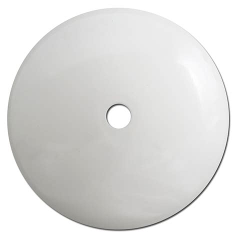 Deep Round Ceiling Outlet Blank Switch Plates With Center Screw Hole