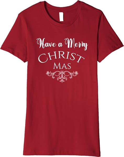 Christmas Shirts For Christians Holiday Religious Tshirt