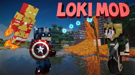 Minecraft Avengers Loki Mod Play As Loki Rule The World Youtube