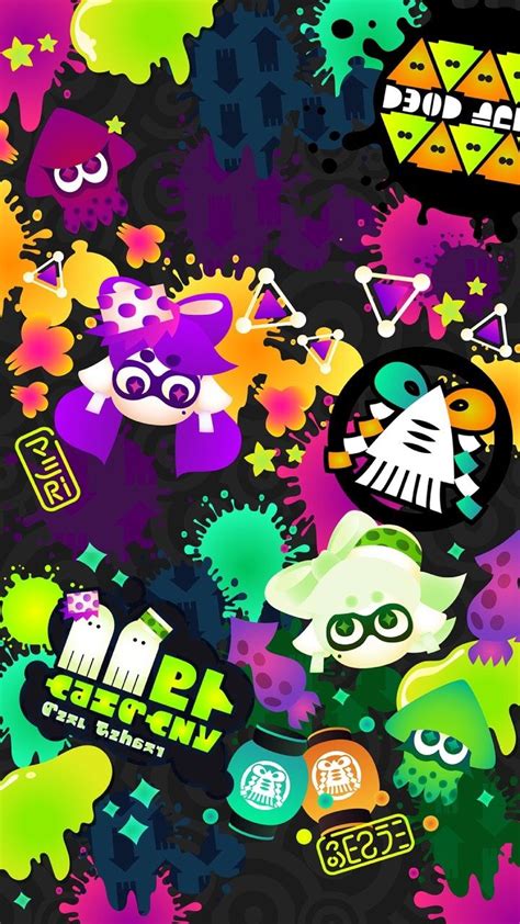 Splatoon Nintendo Splatoon Iphone Wallpaper