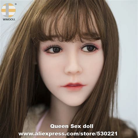 Wmdoll Top Quality Realistic Sex Dolls Head For Silicone Doll For Sex Japanese Love Dolls Heads