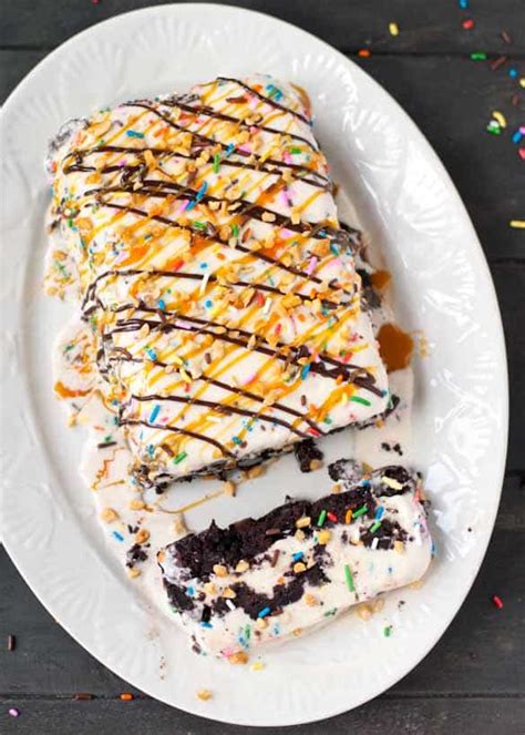 Ultimate Brownie Ice Cream Sundae Cake Neighborfood