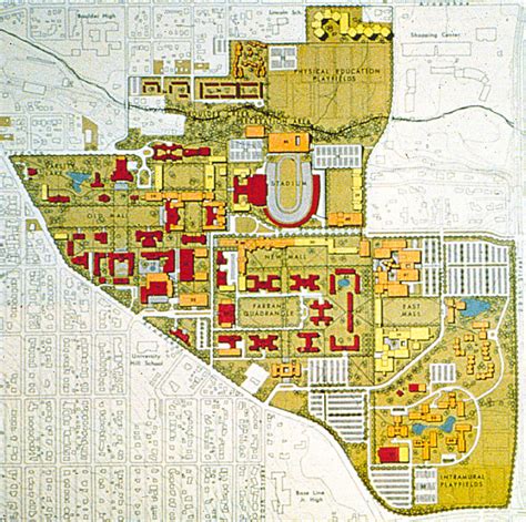 University Of Colorado At Boulder 1960s Campus Master Plan Sasaki