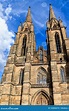 Gothic Elisabethkirche in University Town of Marburg, Hesse, Germany ...