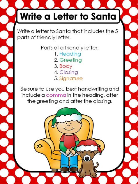 Friendly Letter Template 2nd Grade