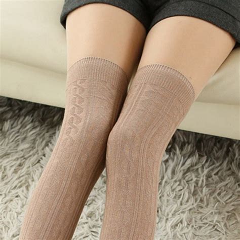 Long Tube Socks For Women Knitted Stockings Art Knee Sock Warm Autumn