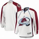 Find new colorado avalanche apparel for every fan at majesticathletic.com! Men's Colorado Avalanche Reebok White 2014 Away Premier Jersey