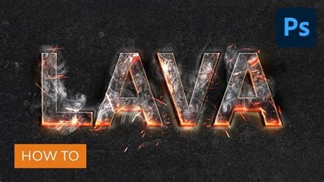 Learn How To Create A Magma Hot Text Effect In Photoshop Photoshop