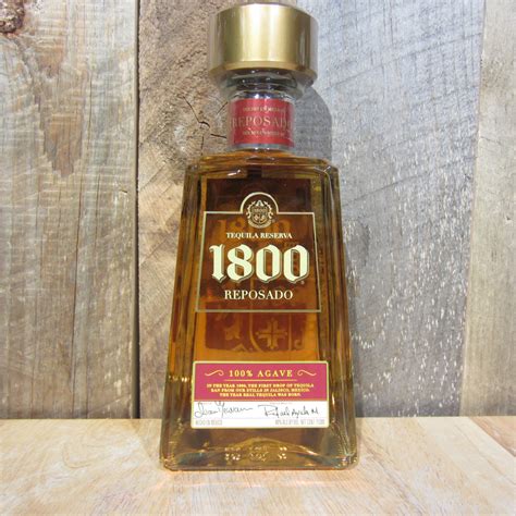 1800 Reposado Tequila 750ml Oak And Barrel