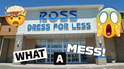 THRIFTING AT ROSS - WHAT A MESS!! - YouTube